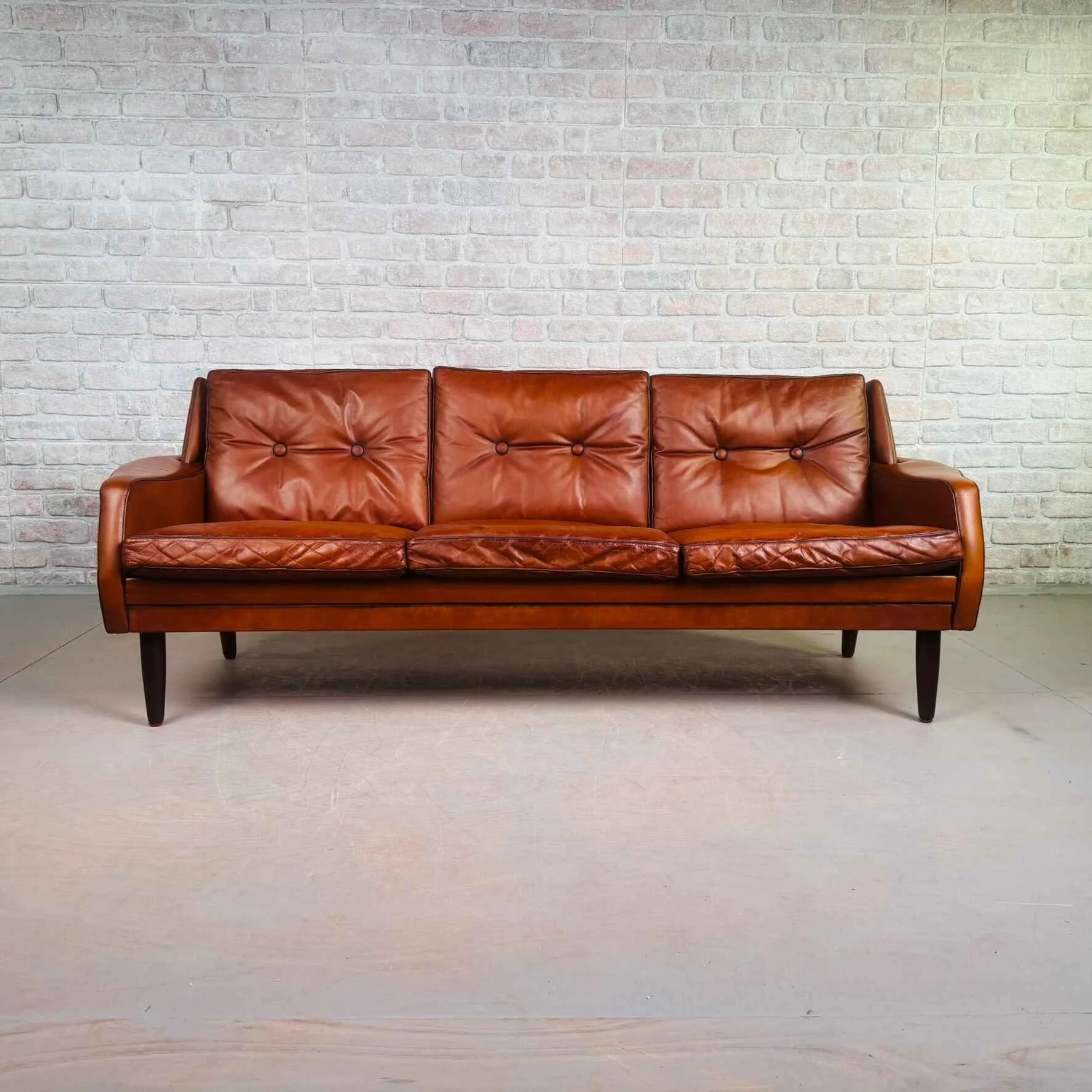 1970s Danish Svend Skippers Tan Leather Sofa – Sleek.jpeg