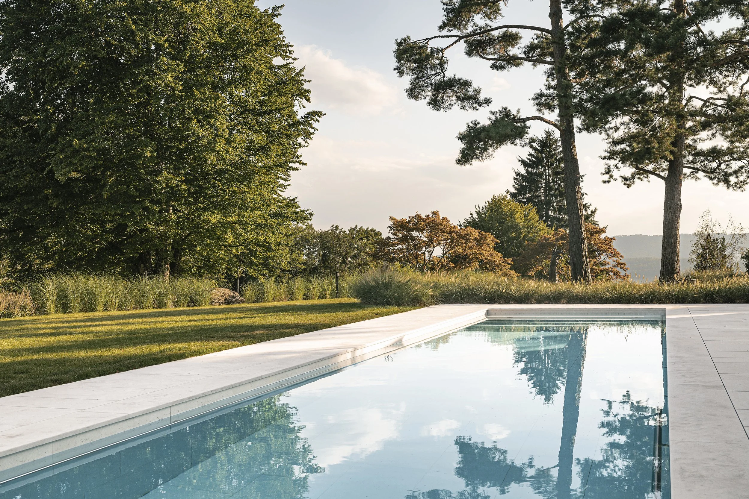 Landscape Architecture Lake Zurich Garden Design Villa Garden Pool
