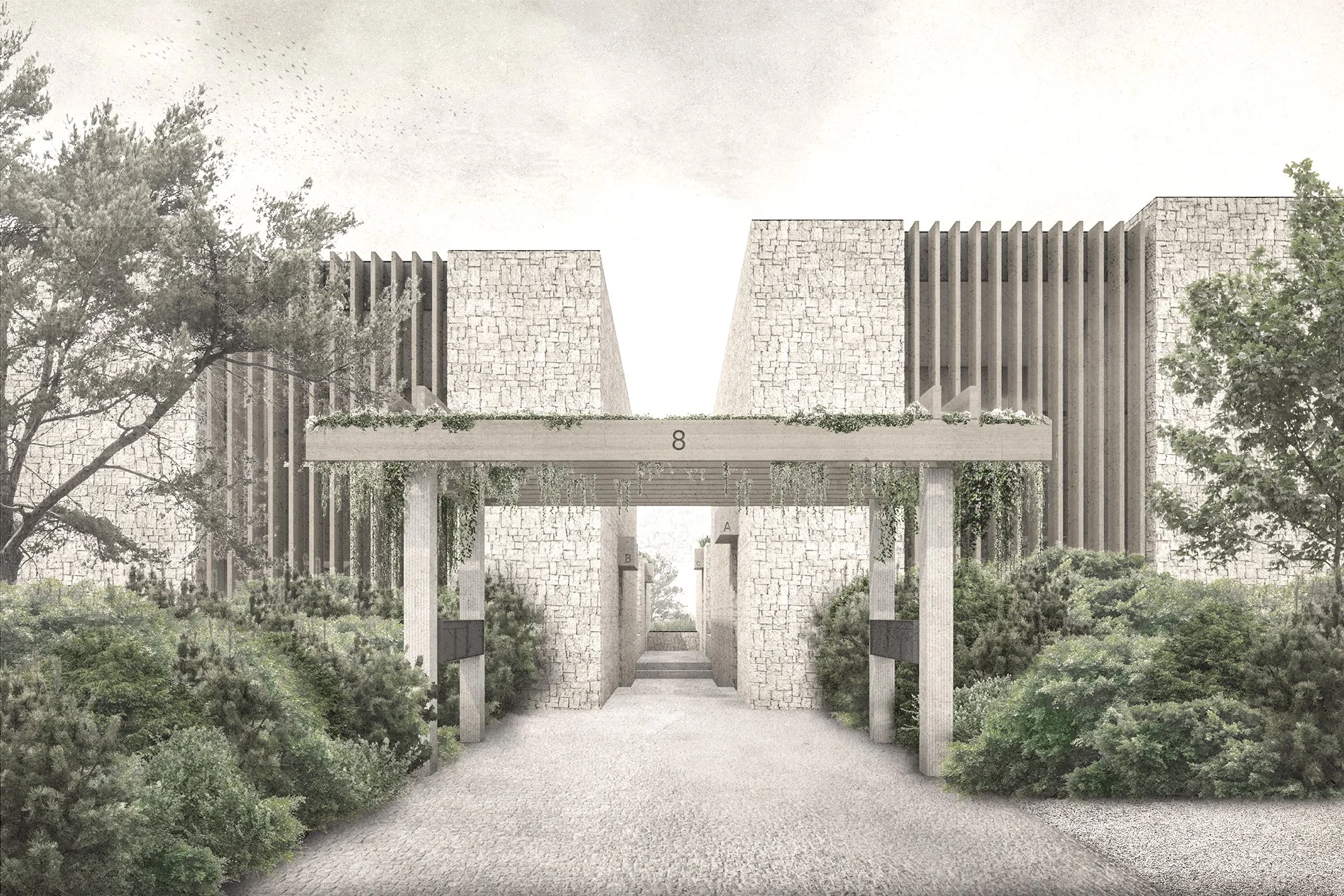 Studio Leaf Landscape Architecture Planning Competition Lake Zurich with Think Architecture