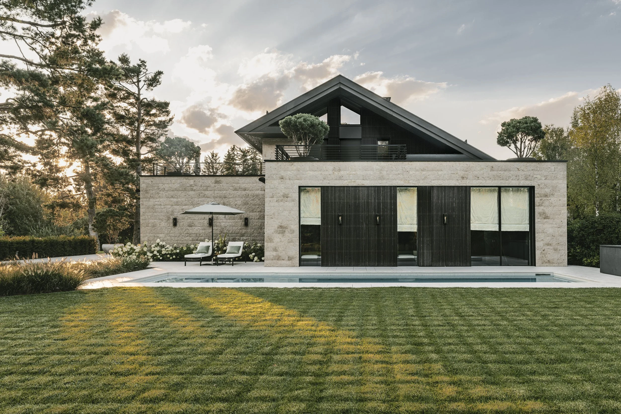 Landscape Architecture Lake Zurich Garden Design Villa Garden Pool