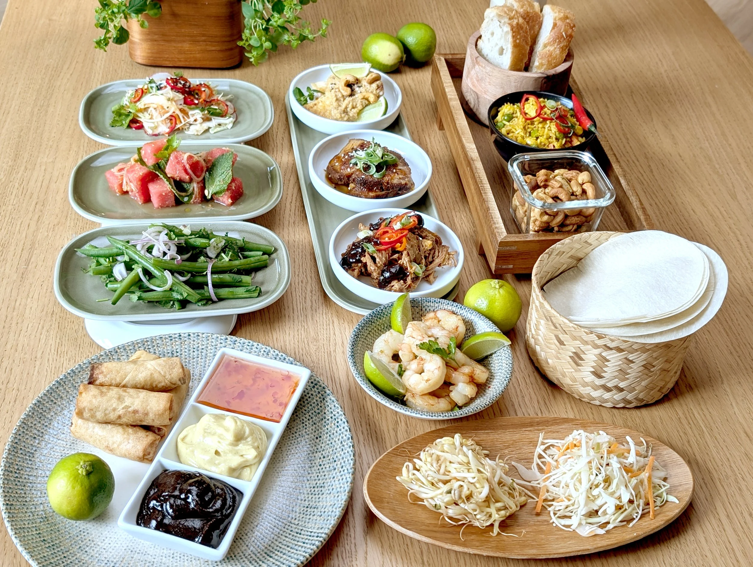 Asian tapas