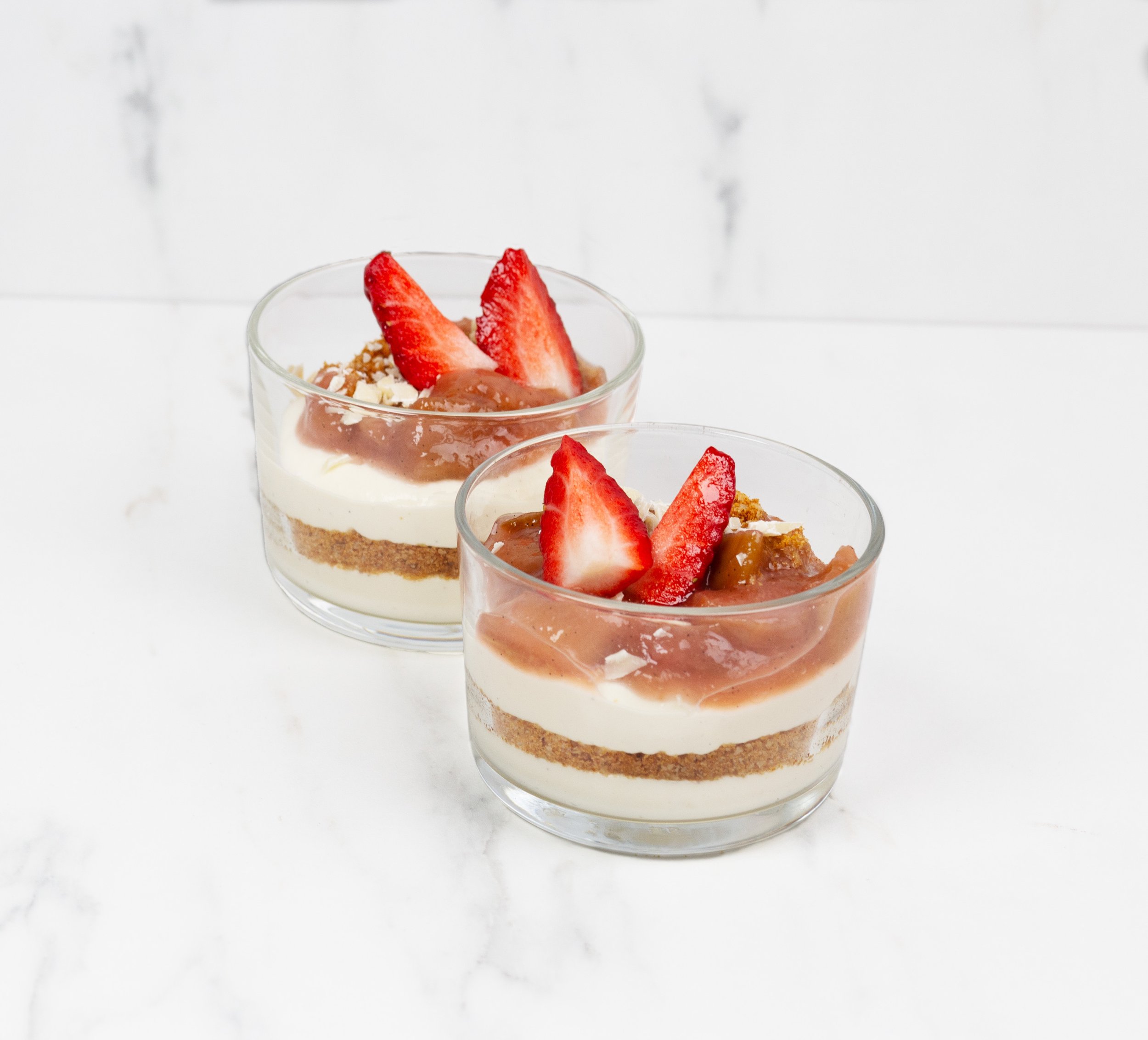 Cheesecake in a glass