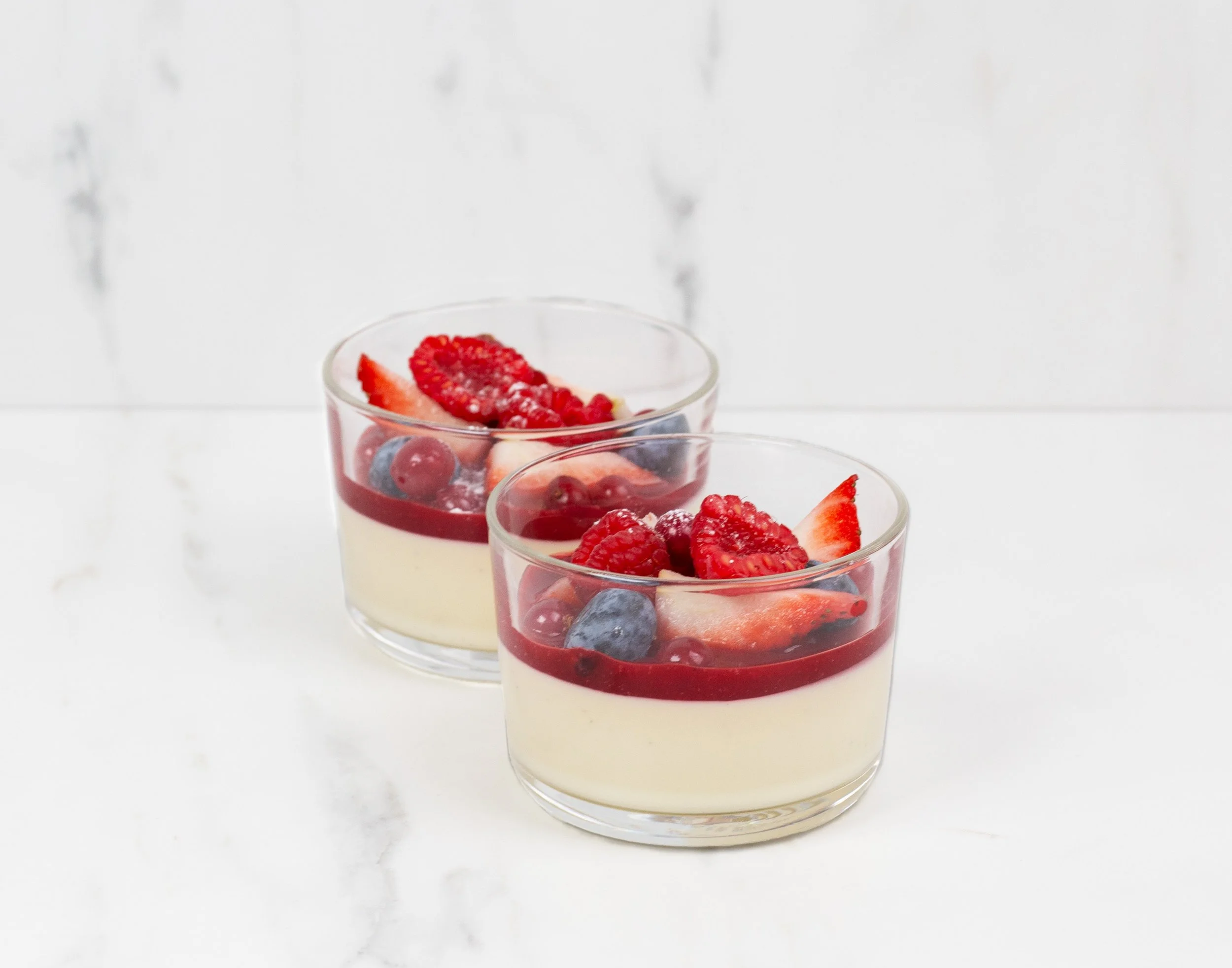 Vanilla pannacotta