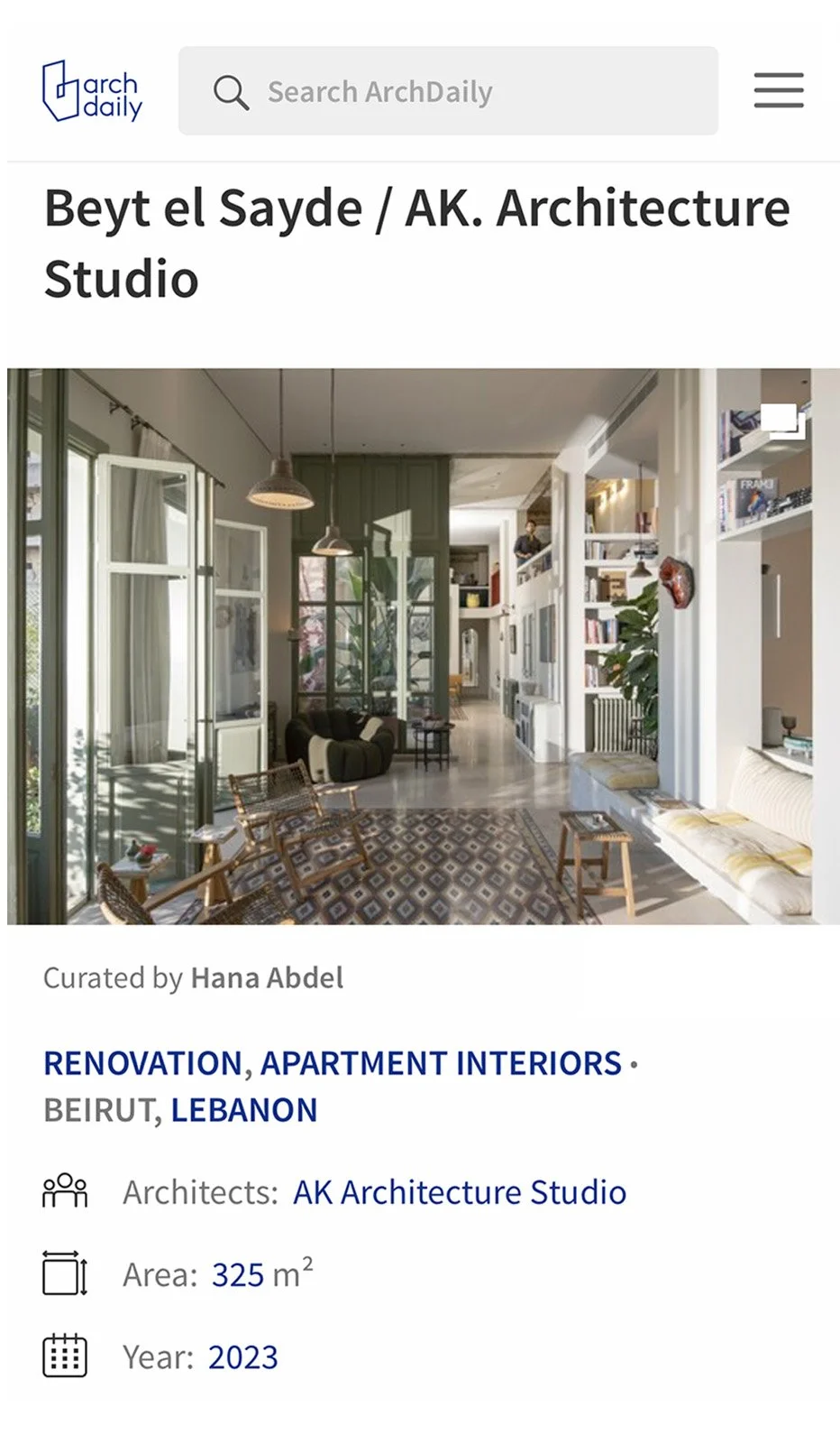 WEB — AK. Architecture Studio