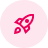 Research rocket elevate icon