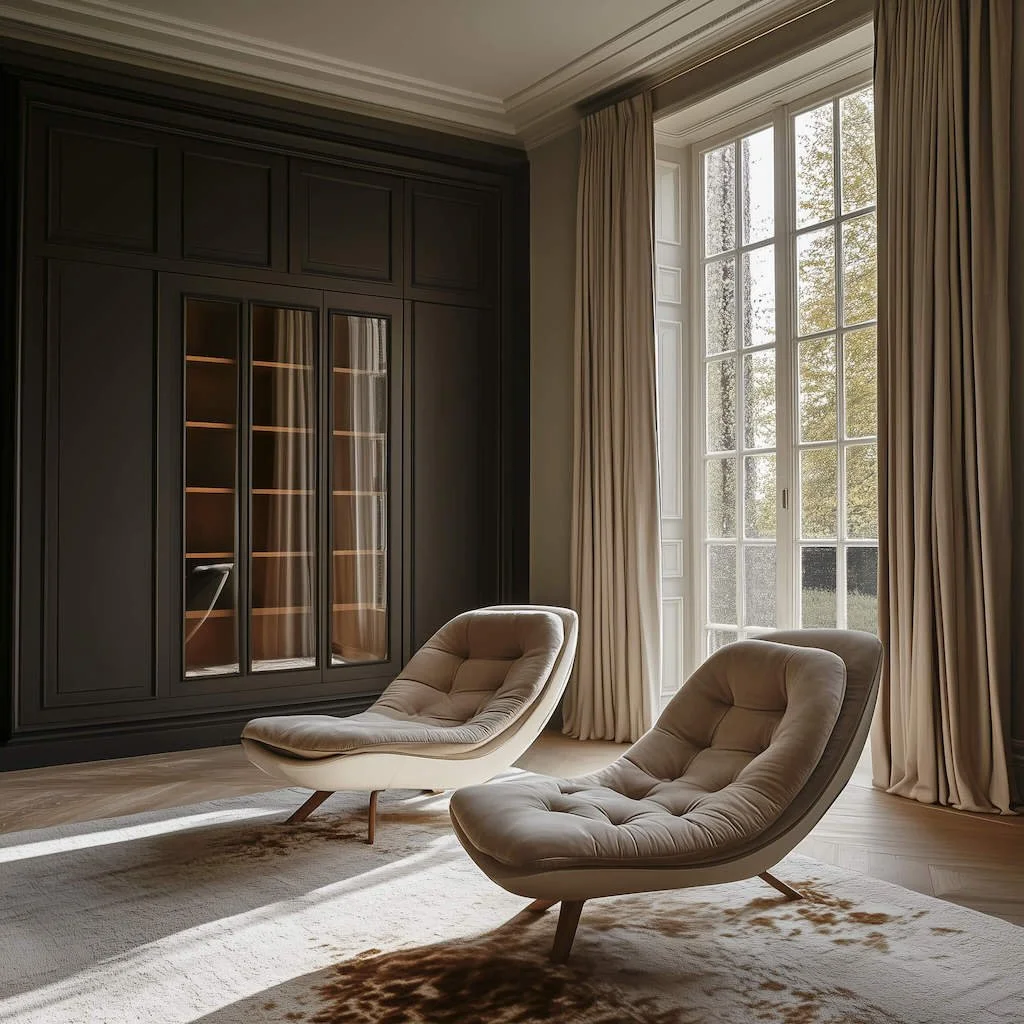 Oxfordshire estate drawing room by luxury interior designers Jo Hamilton Interiors, of London and Chichester, West Sussex