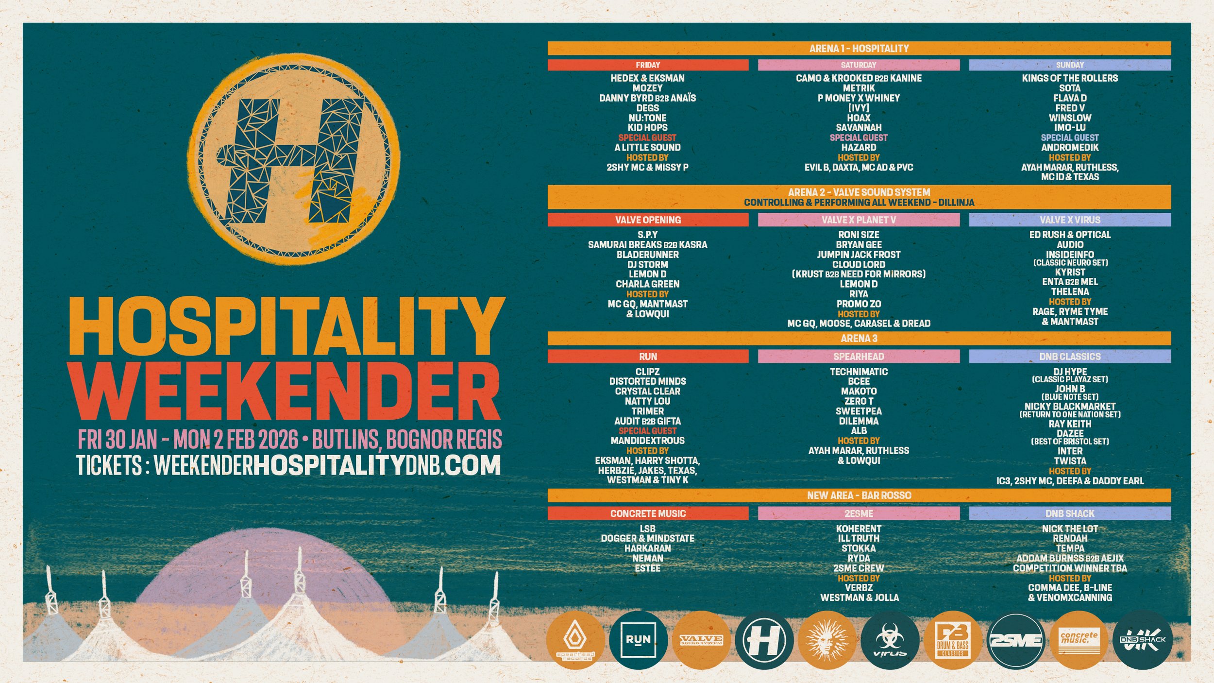 Hospitality Weekender