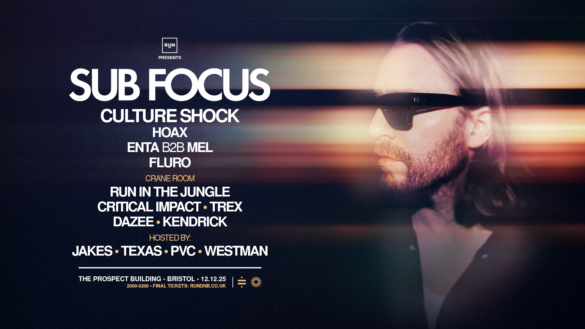 Sub Focus Bristol | RUN