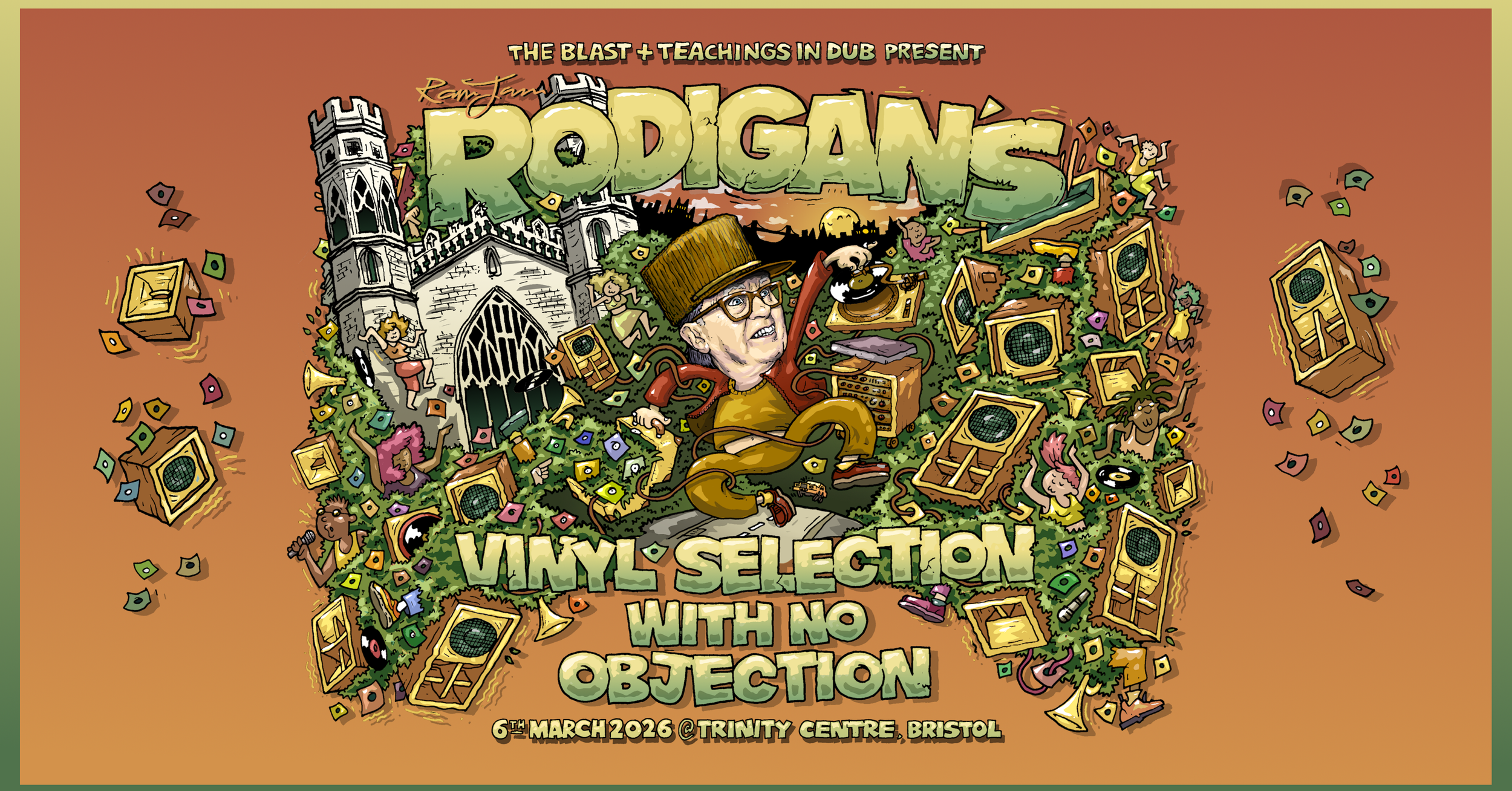 David Rodigan Vinyl Selection with No Objection | Bristol