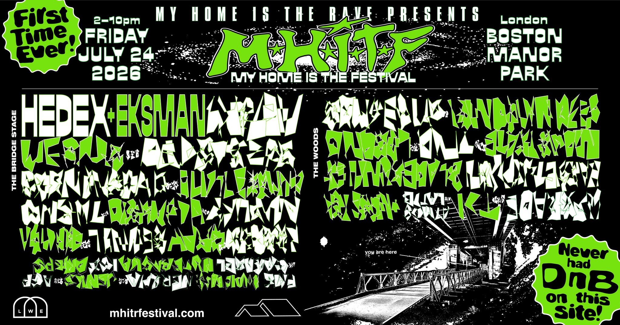 Hedex Presents: My Home Is The Rave Festival