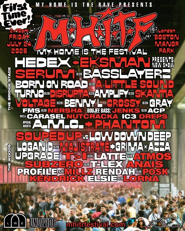 Hedex Presents: My Home Is The Rave Festival