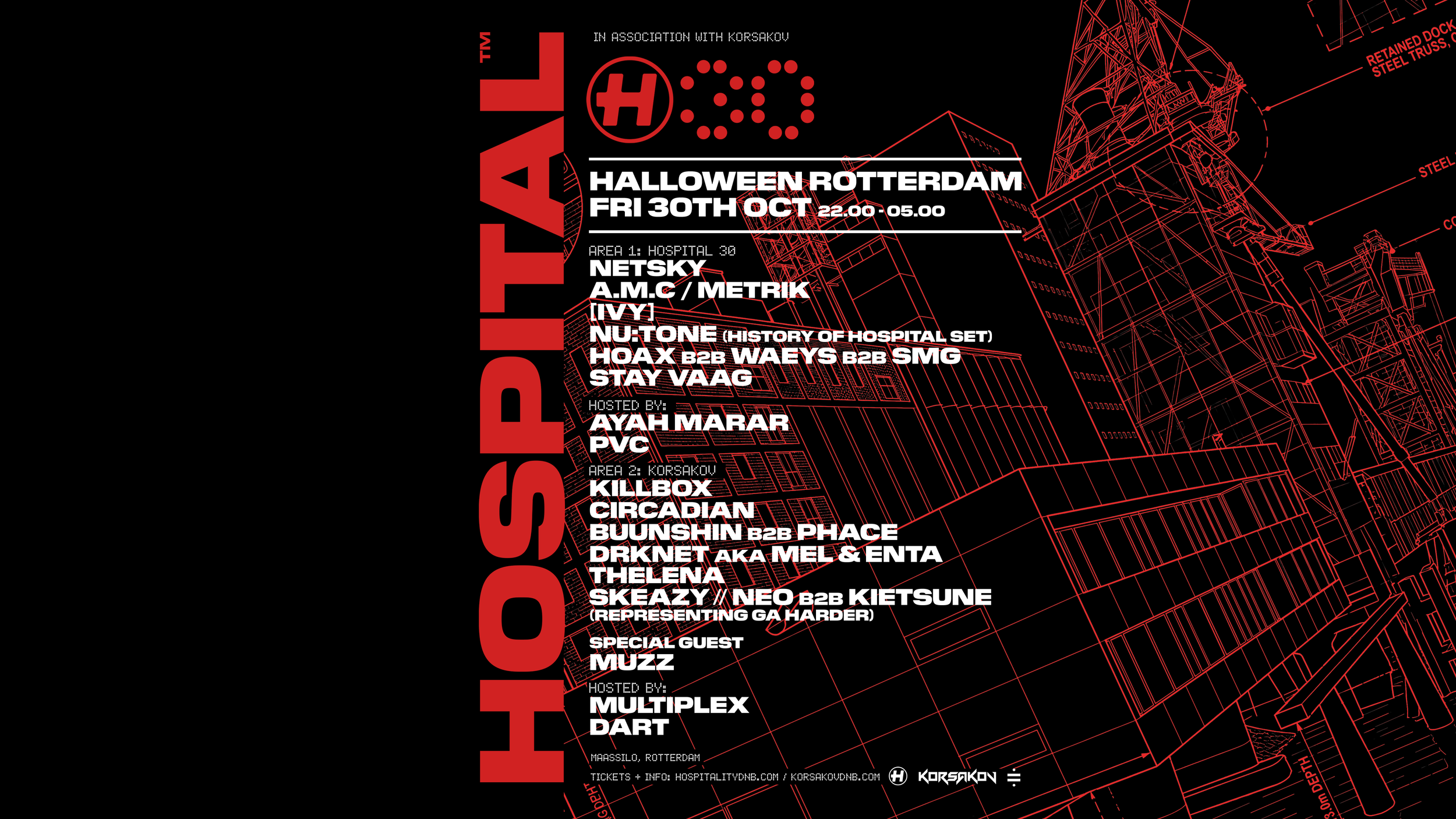Hospital30 Halloween Rotterdam 