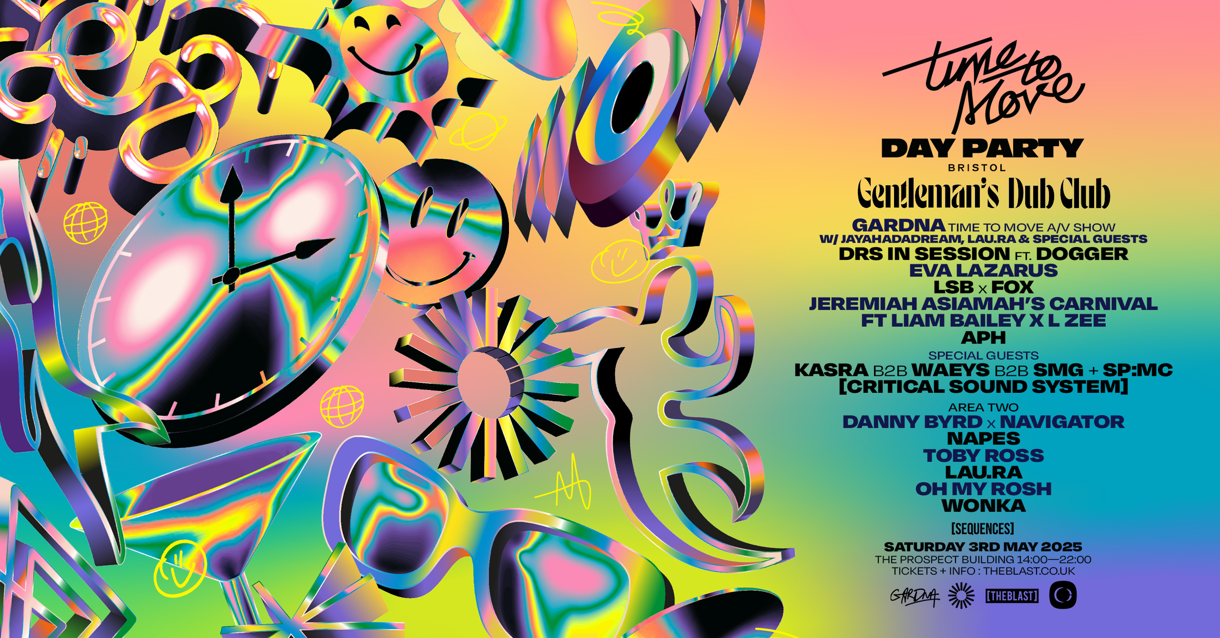 Gardna presents 'Time To Move' Summer Day Party