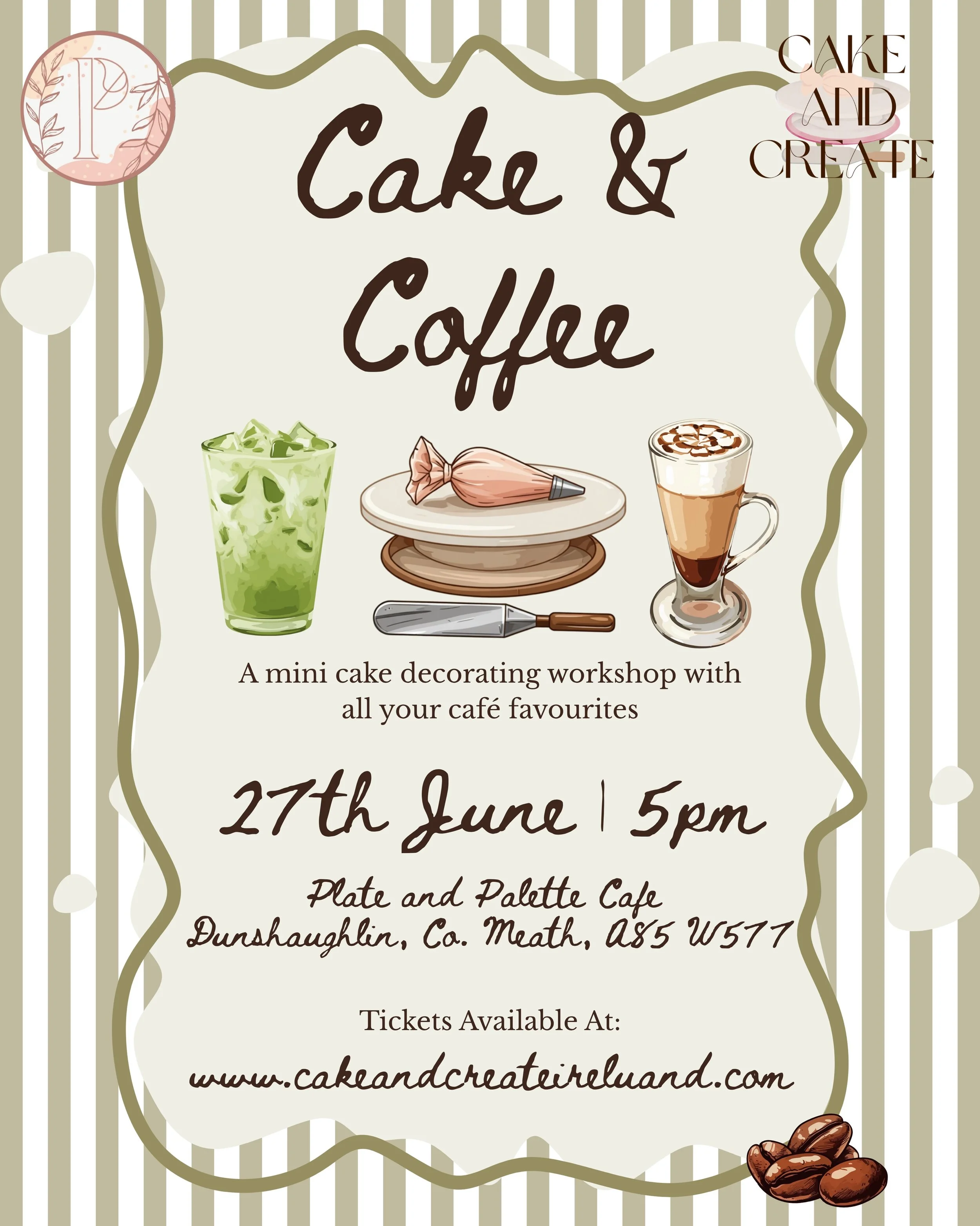 Presenting: Cake &amp; Coffee 😍😍

The perfect combo! Come along for a special session and enjoy the session with an iced drink, matcha, a vanilla latte, or ALL 3🤭🤭 places are limited so head over and book ASAP!!🥰🥰

#dunshaughlin #explorepage✨#t