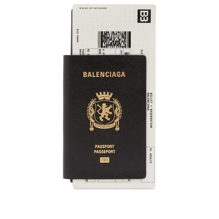 Balenciaga Passport Zip Wallet Black | END_.jpg