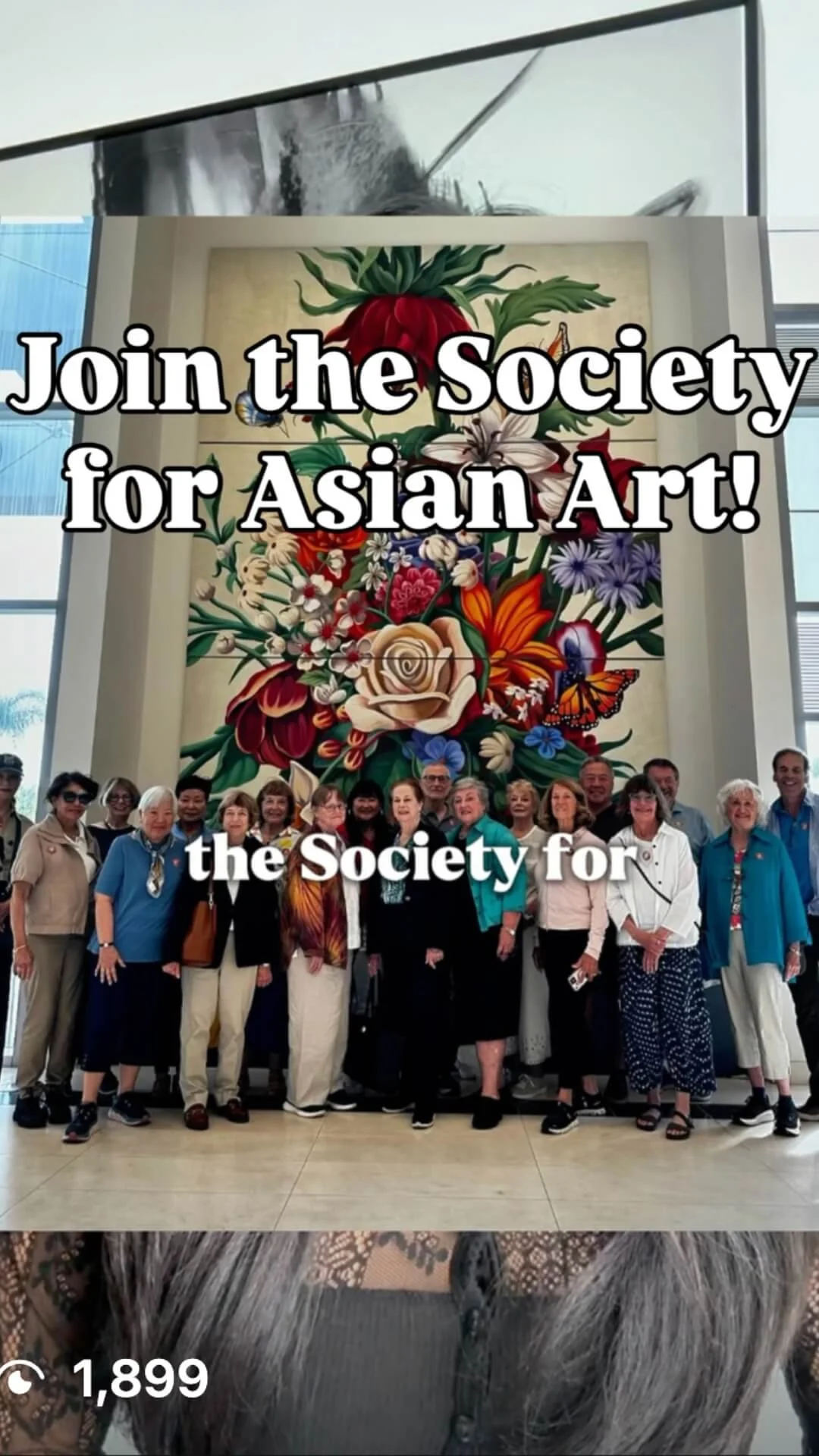 Reel created to highlight Society for Asian Art membership benefits.