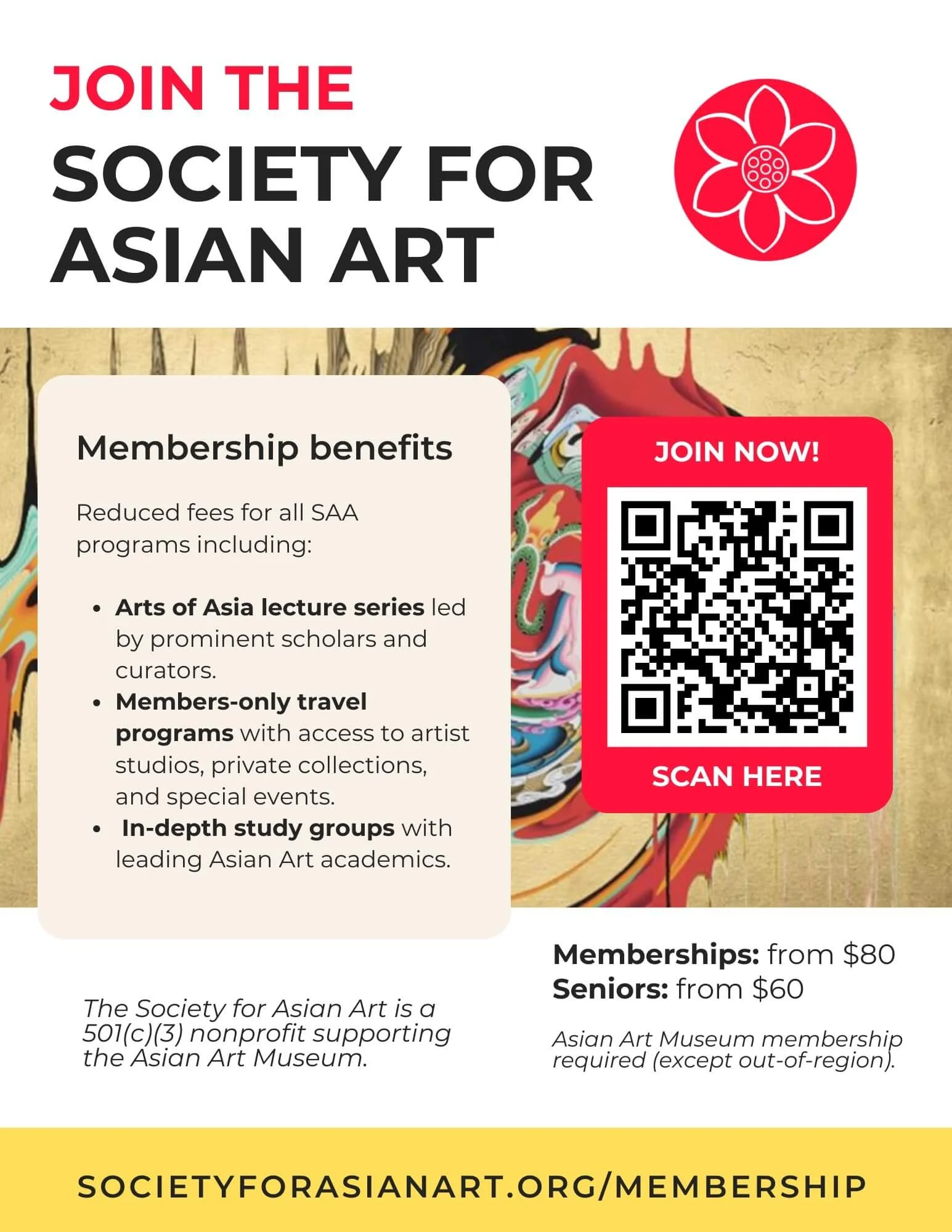 8" x 10" Membership Flyer