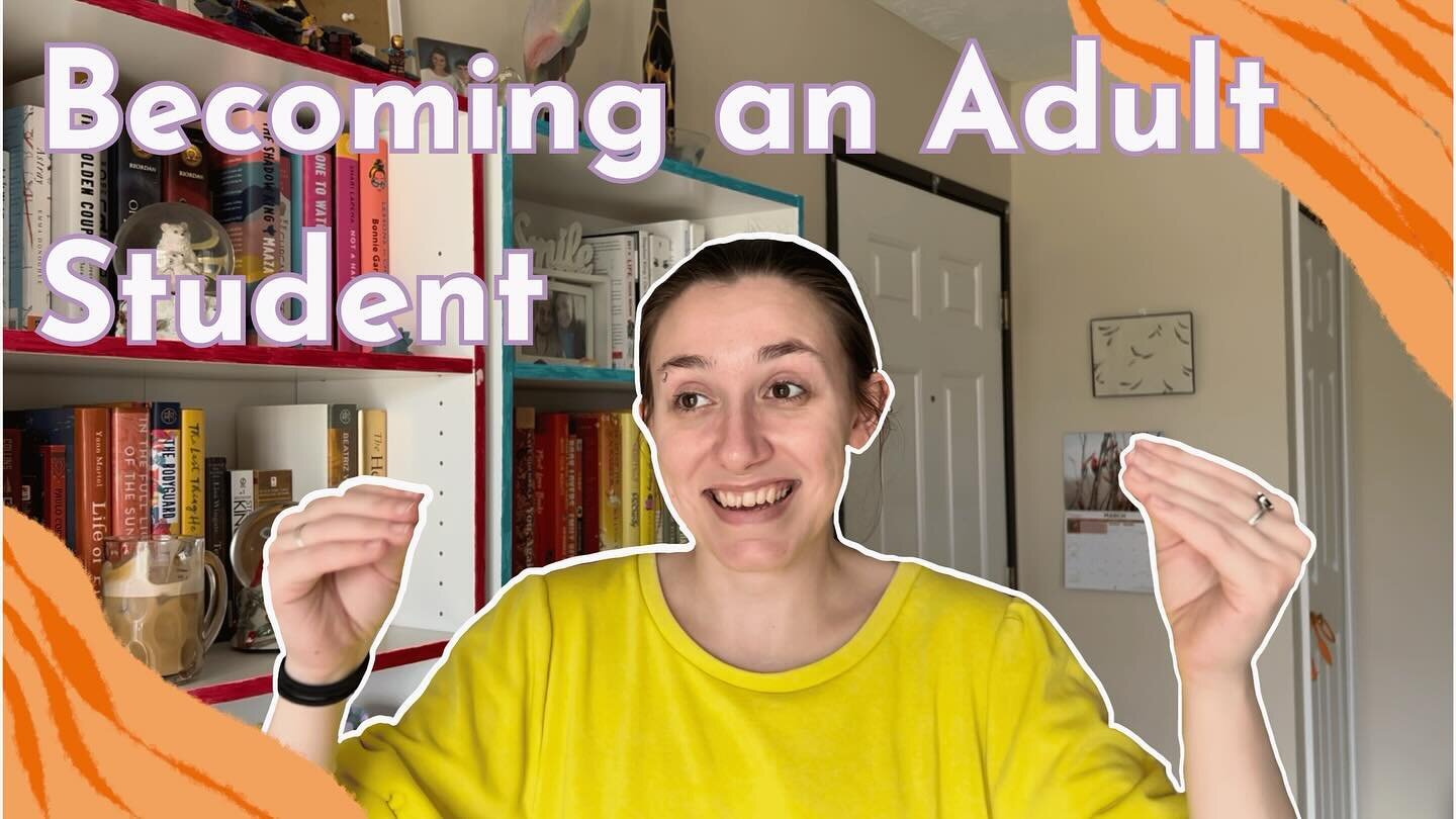 New YouTube video is live 🥳 In case you missed it, I am going back to college this fall! Woo! And I wanted to share just how I knew that I was ready to make that jump - college is scary in the first place, let alone when you&rsquo;re now a &ldquo;gr