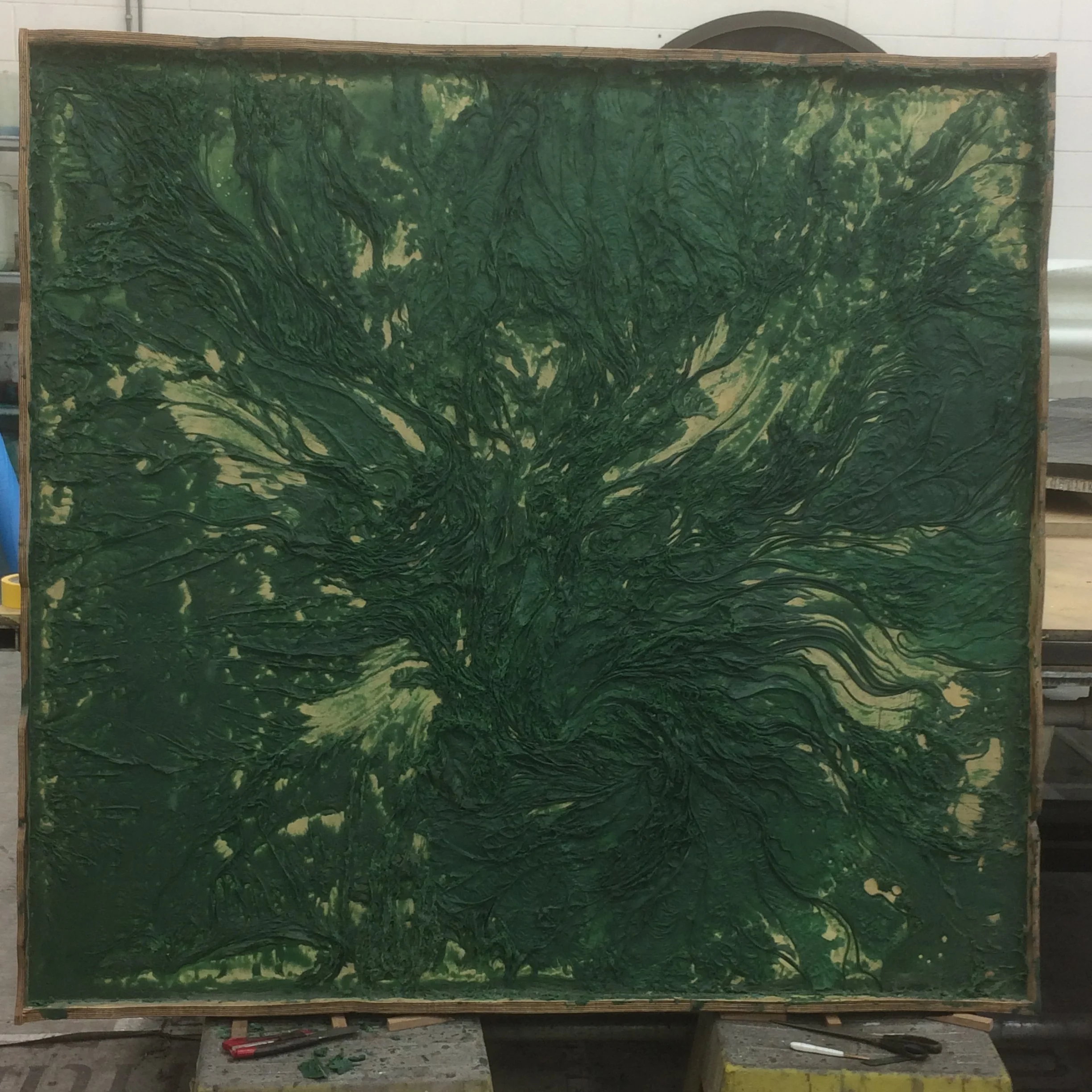 " STURGEON " artwork madel making process .

