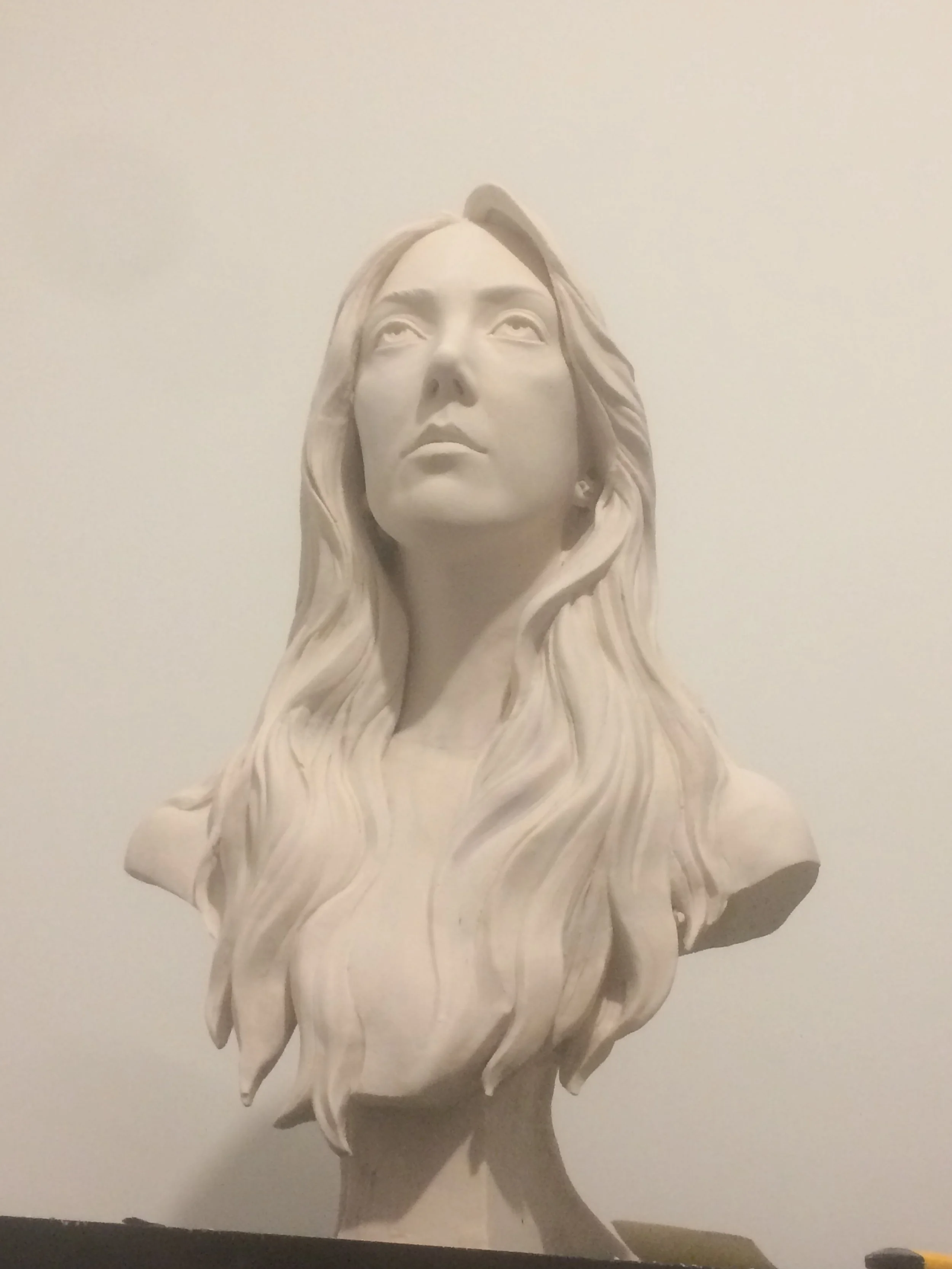 final cast in jesmonite , using traditionally soft mould .
2016.
