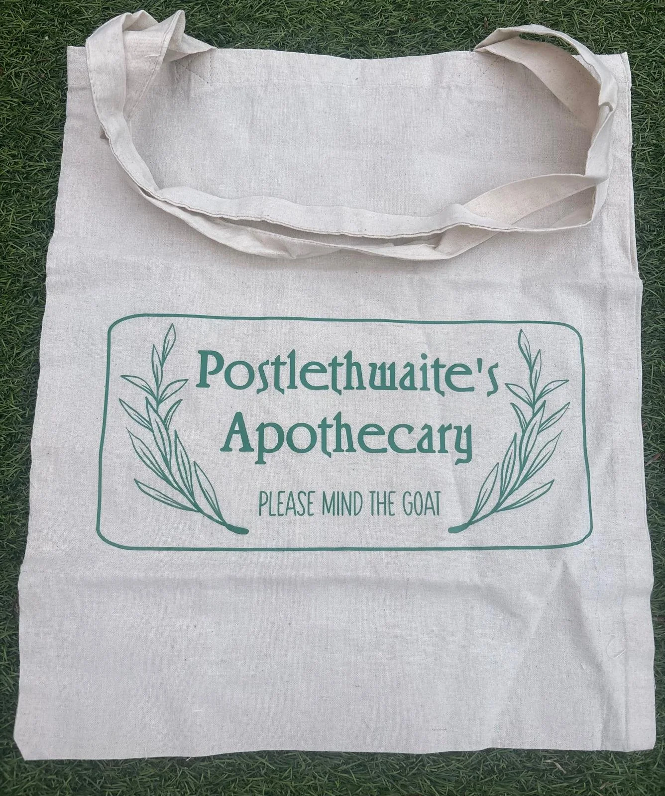 Postlethwaite's Apothecary Tote Bag