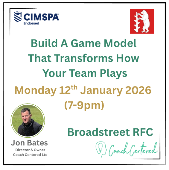 Coach the Coaches Series: Game Model - Jon Bates
