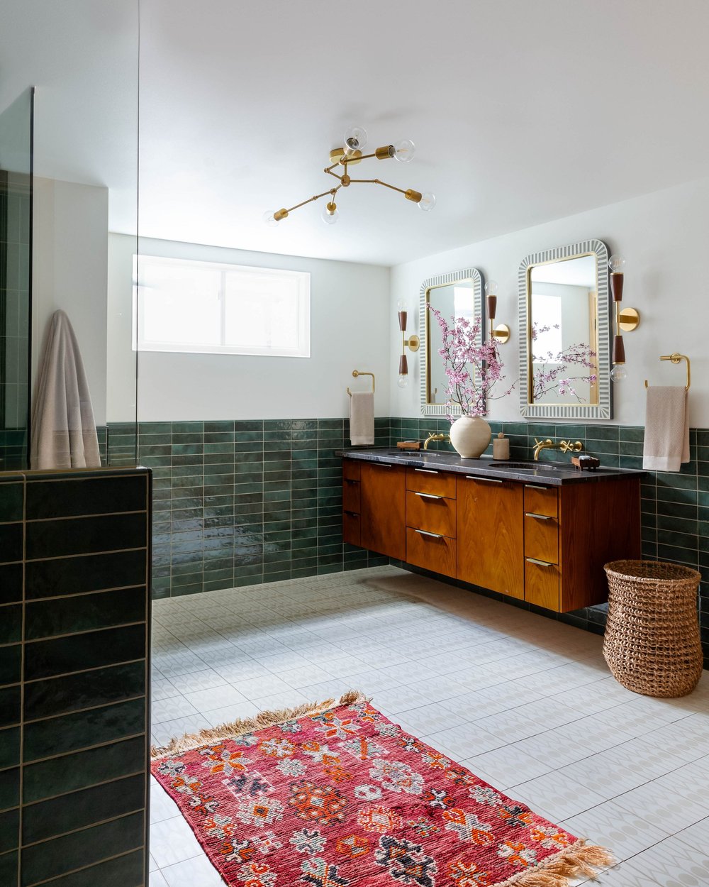 Basement Reconfiguration with Added Bathroom