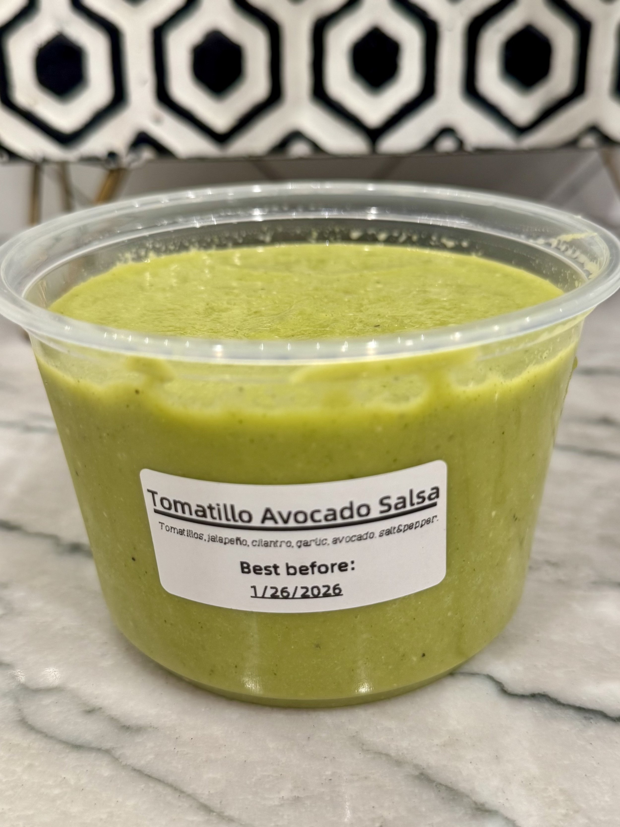 Fresh Tomatillo Salsa (16oz)