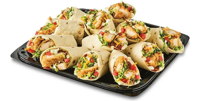 Chipotle Crispy Chicken Wraps