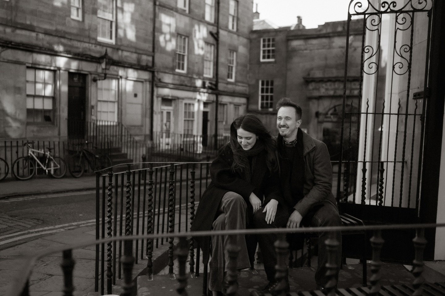 Mariah &amp; Adam 🤍
From LA to the cobbled streets of Edinburgh&hellip;
a little slice of their love story captured while they were over planning their wedding.
Can&rsquo;t wait for the next chapter ✨