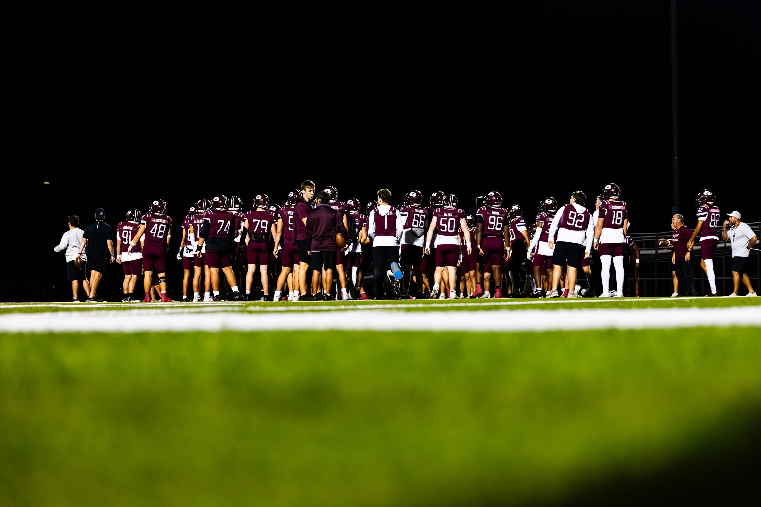 Bastrop Varsity Football - Playoff's Round #1