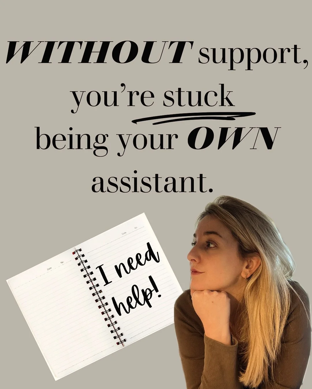 The Best Leaders Know This Secret 

If your time is spent chasing emails, managing your schedule, and handling admin, you&rsquo;re not leading&mdash;you&rsquo;re managing tasks.

I&rsquo;m not here to just sort out your inbox, manage your schedule, I
