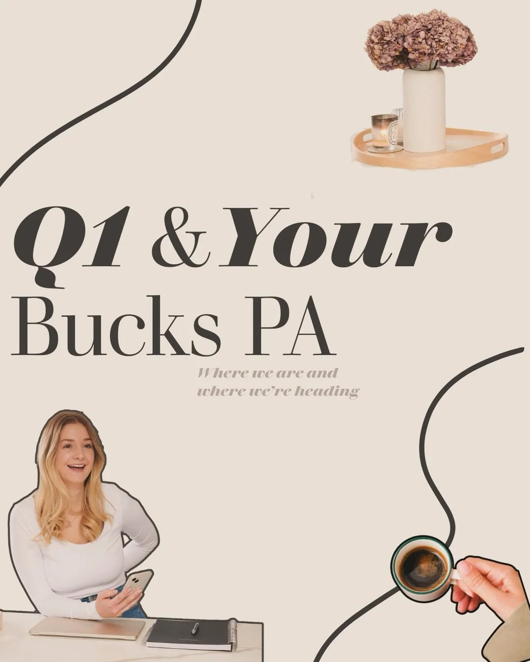 Q1 &amp; behind the scenes at The Bucks PA ✨

We&rsquo;ve made changes to our working patterns, building more and more on relationships with our clients, and focusing on a more lasting impact in their businesses.

Being a PA is never just about ticki
