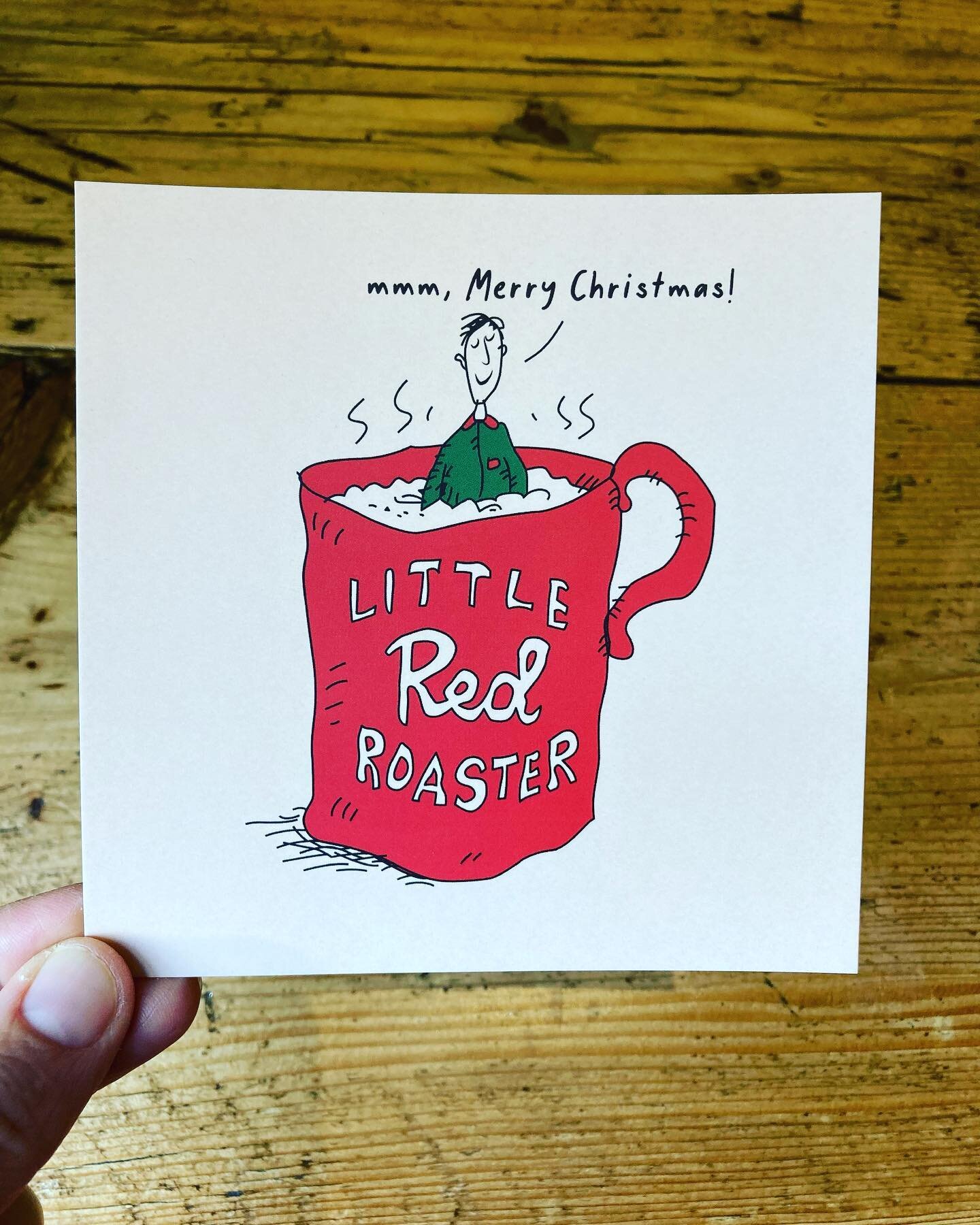 Santa has delivered our Christmas postcards and they are looking BREW-TIFUL! 
Grab one for 50p off the counter 🎅🏻☕️