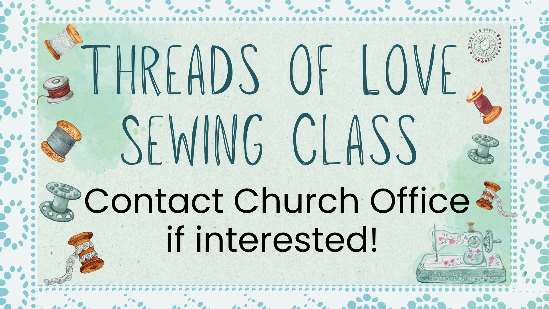 Threads of Love Sewing Classes