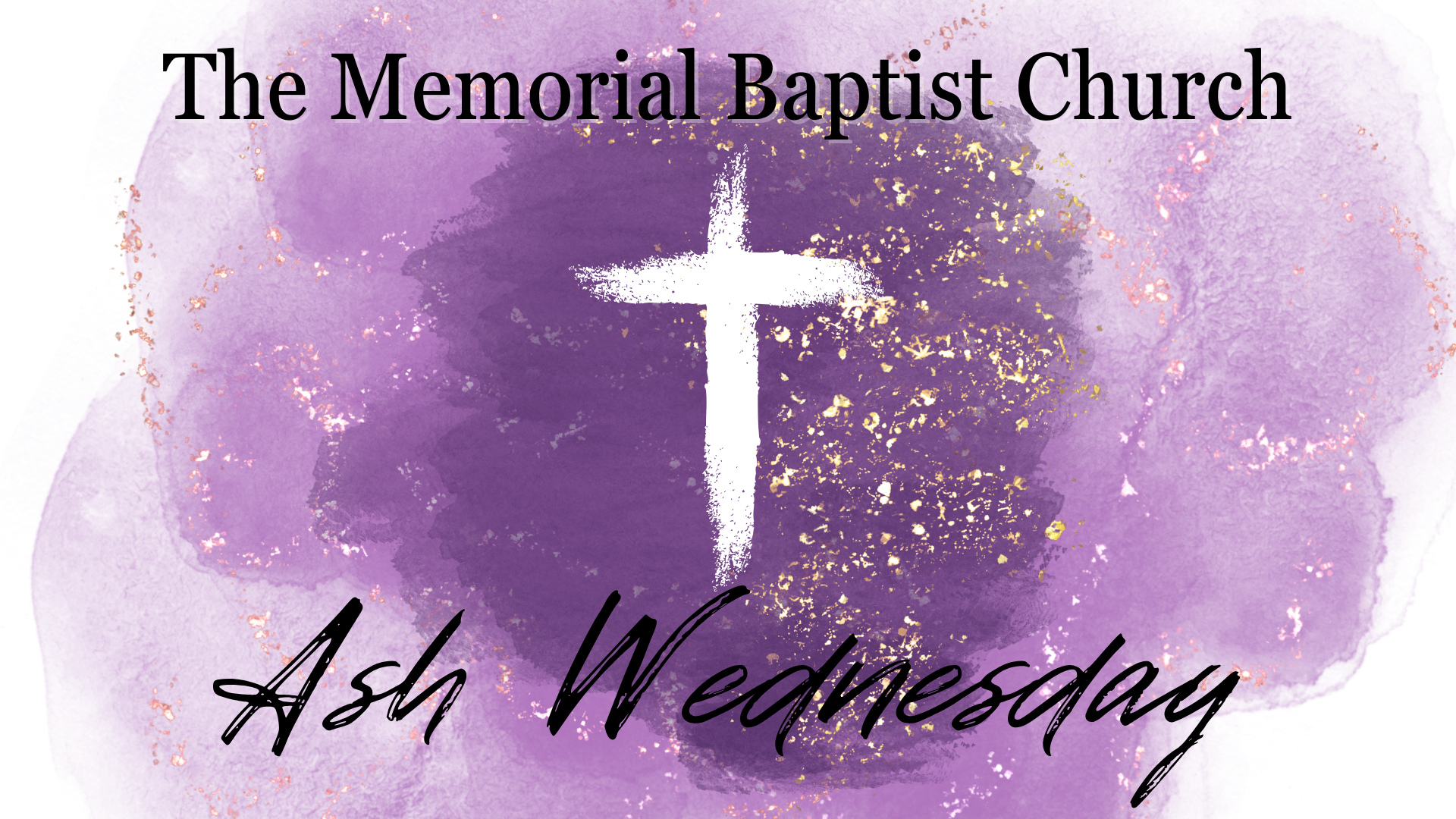 Ash Wednesday Service