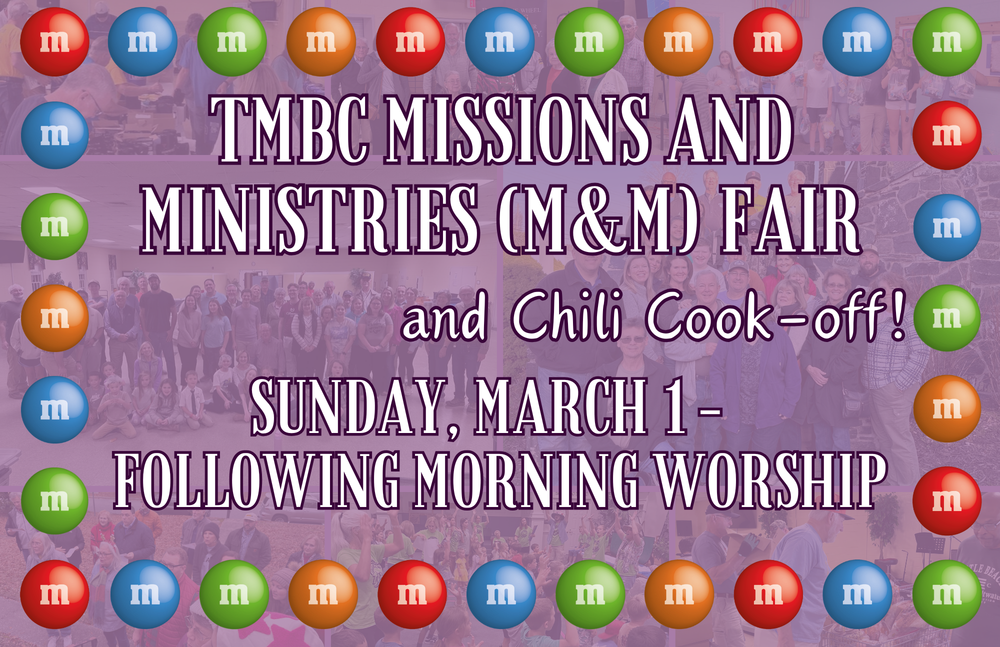 TMBC Missions Fair and Chili Cook-off
