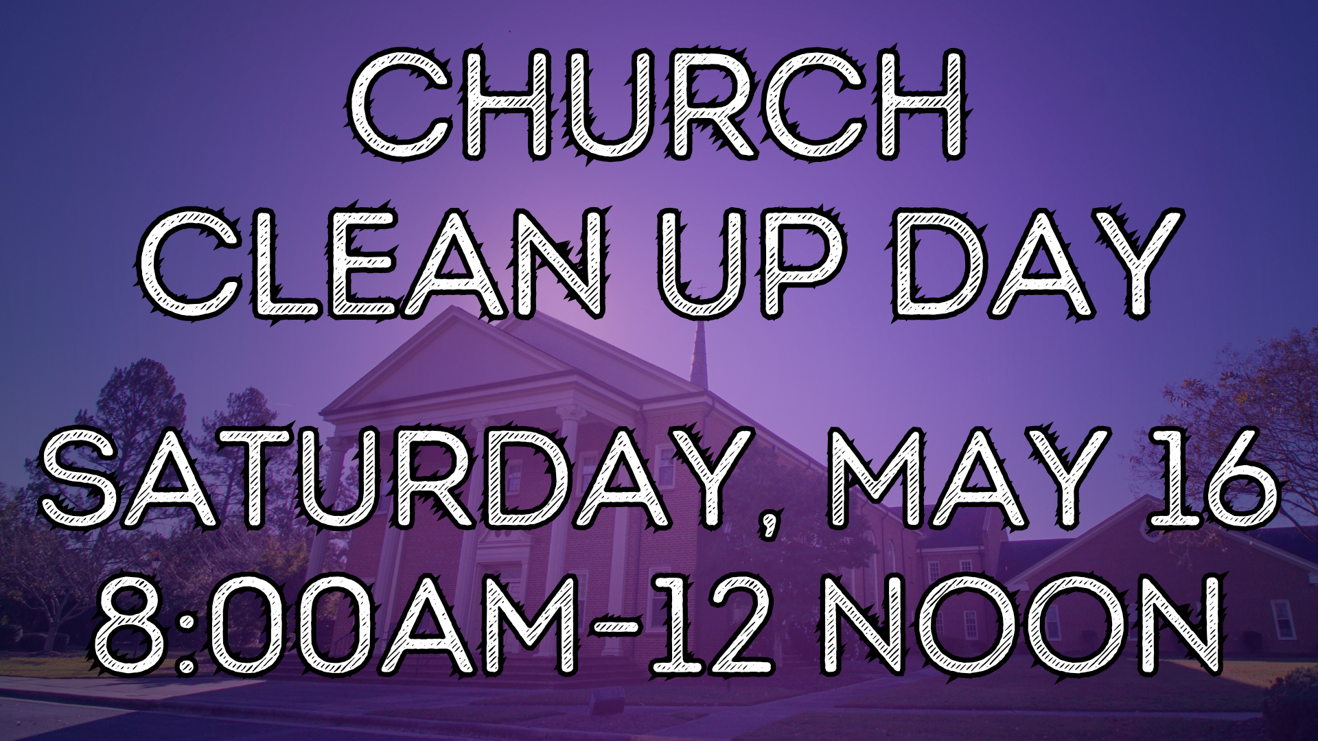 Church Clean-Up