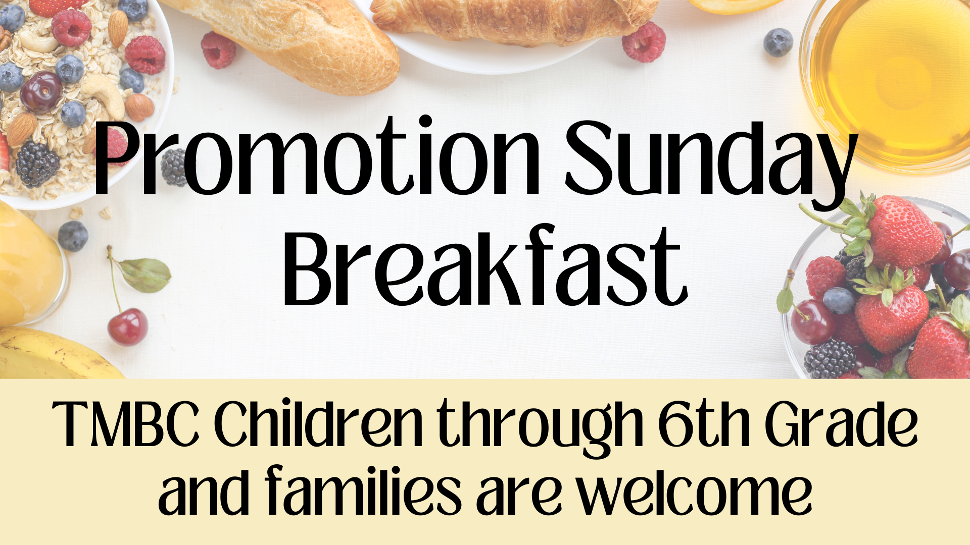 Promotion Breakfast