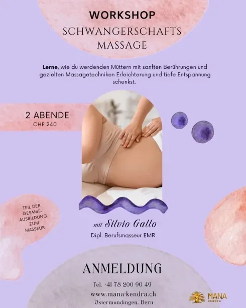 Modul 12: Schwangerschaftsmassage – Wohltuende Auszeit für Mutter & Kind