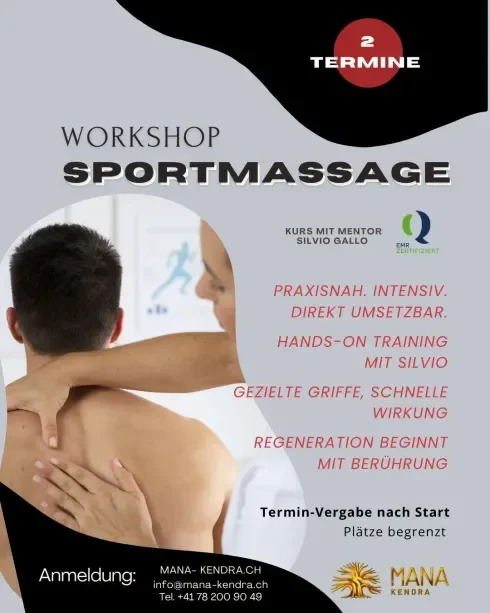 Modul 13: Sportmassage-Workshop – Für schnelle Erholung und Leistungssteigerung
