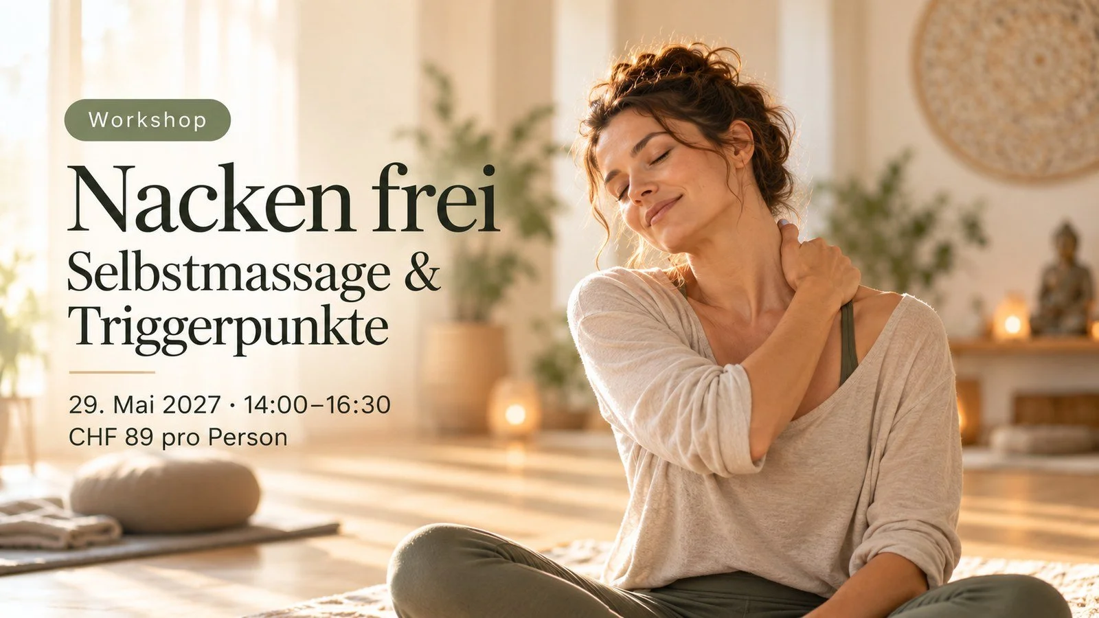 Nacken frei – Selbstmassage & Triggerpunkte