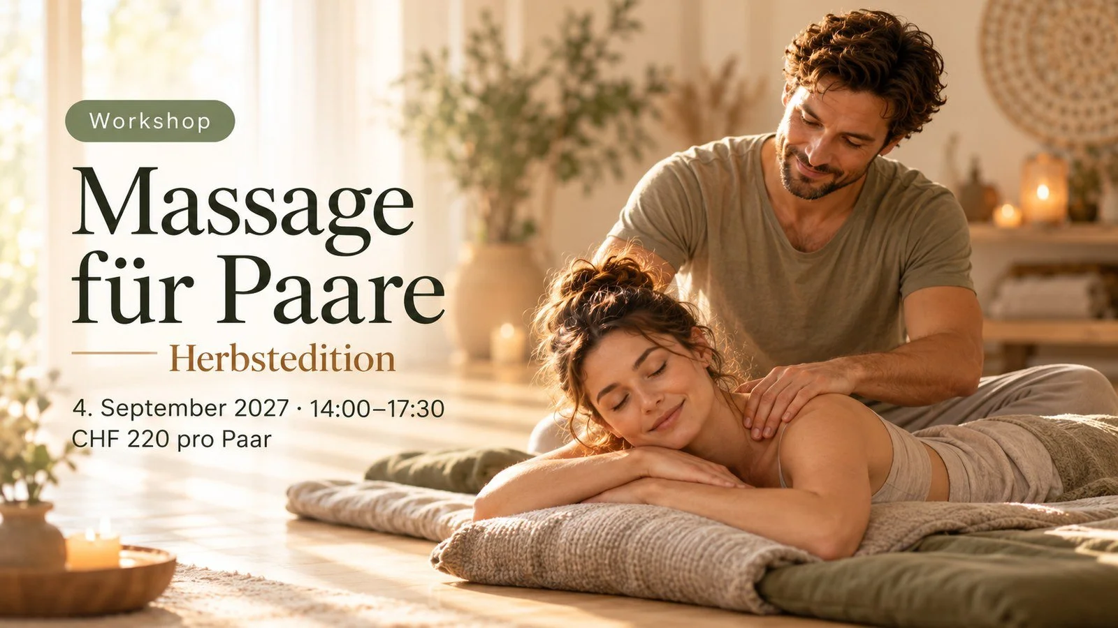 Massage für Paare – Herbstedition