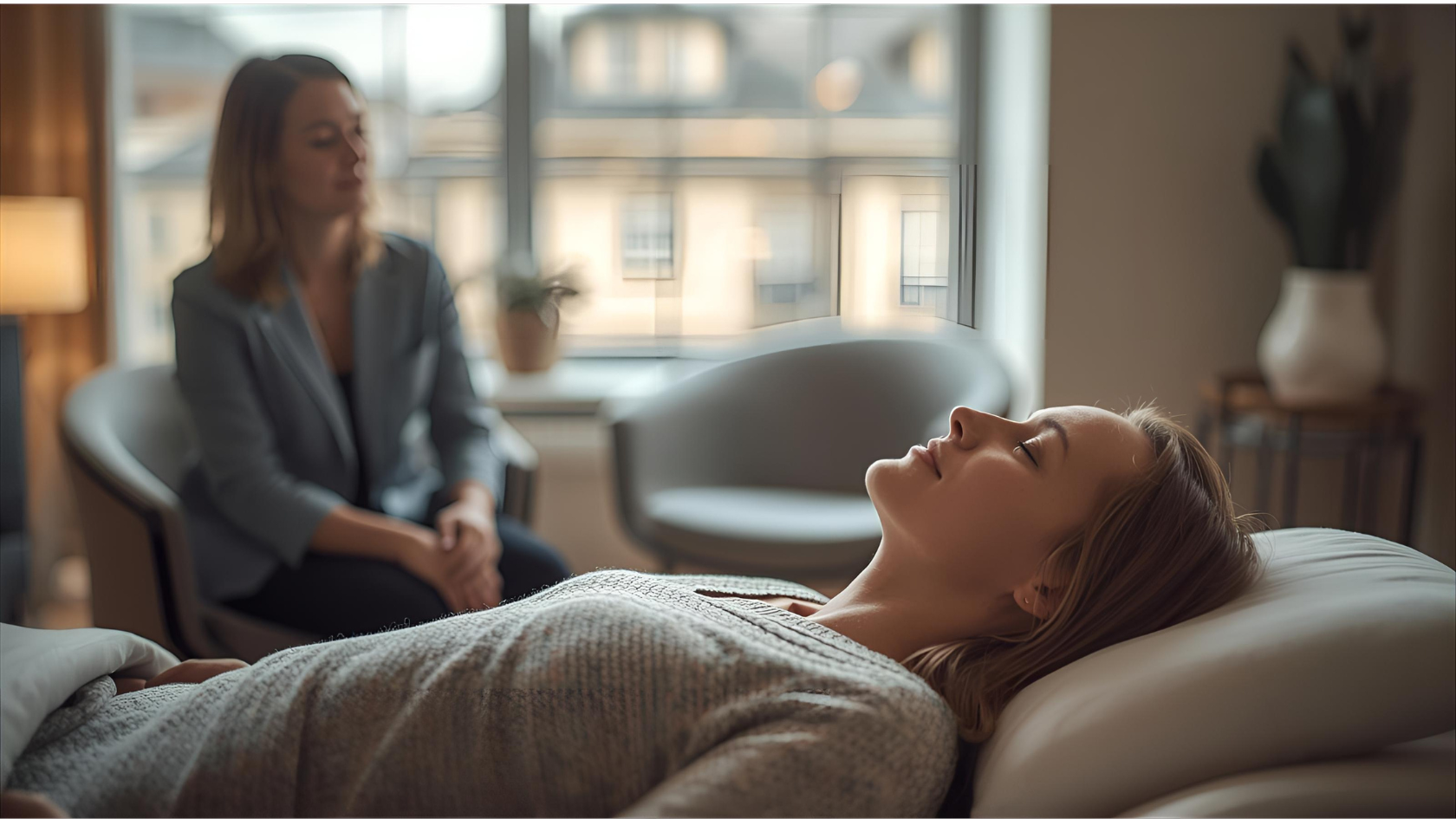 Hypnose 2 women in bern studio