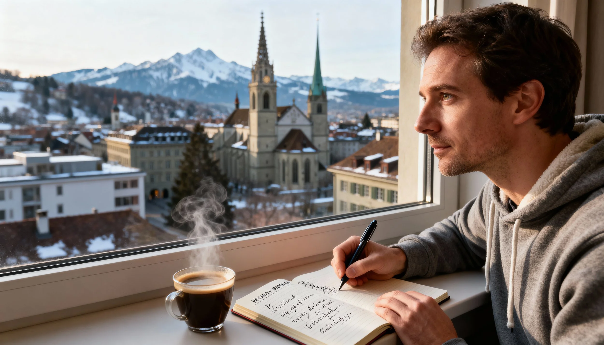 Unternehmer trackt Biohacking-Fortschritt mit Münster-Blick – Biohacking Bern Mana Kendra