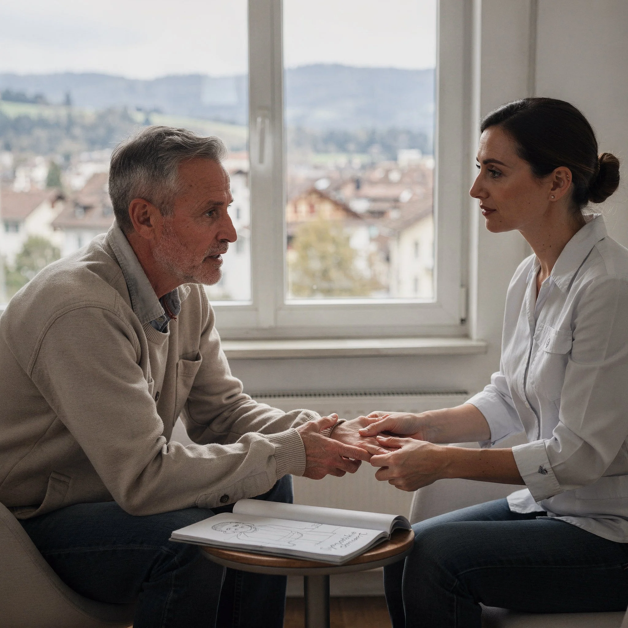 Nervensystem-Analyse bei Gesundheitsanalyse im Mana Kendra Bern