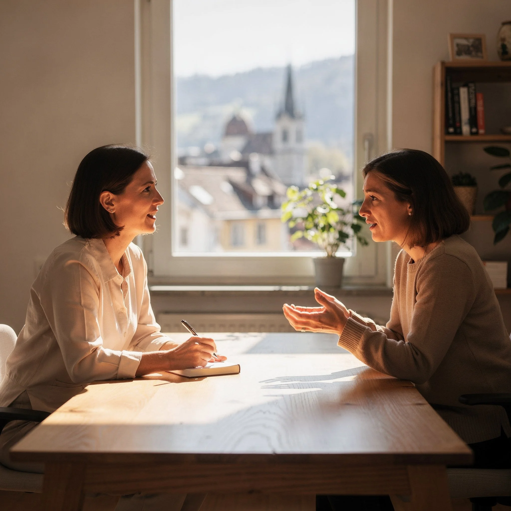 Ausführliches Anamnesegespräch in ganzheitlicher Gesundheitsanalyse Bern