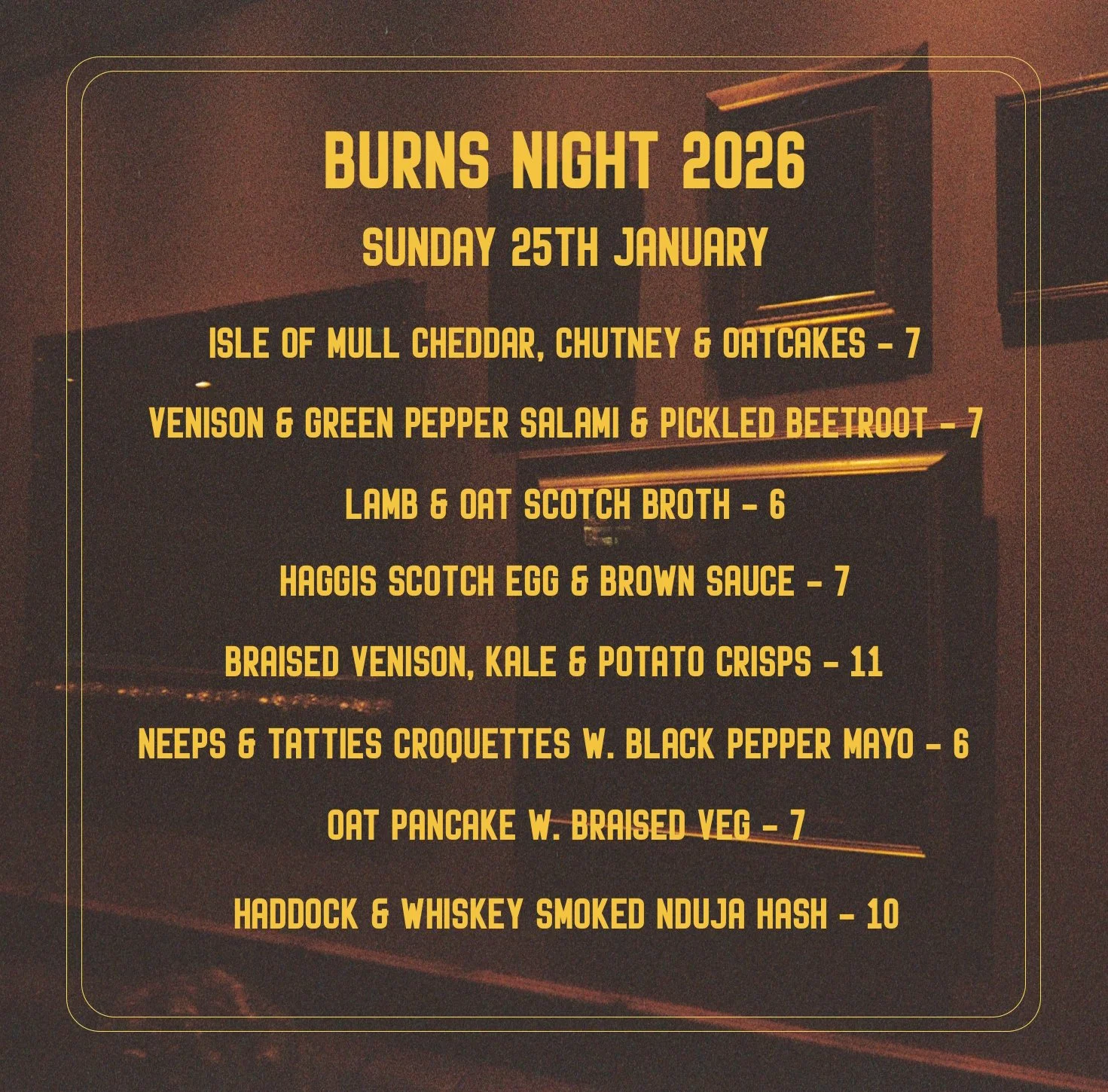 BURNS NIGHT - Soft Sunday