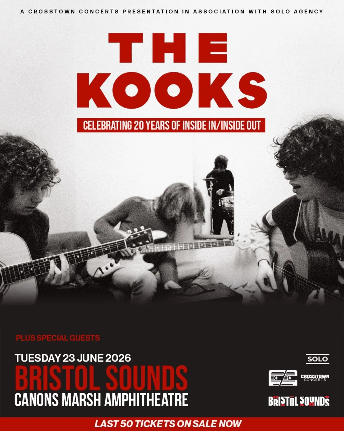 Don&rsquo;t sleep on this one&hellip; LAST 50 TICKETS FOR @thekooks ON SALE NOW! 🚨 Grab them from the link in bio before they go!