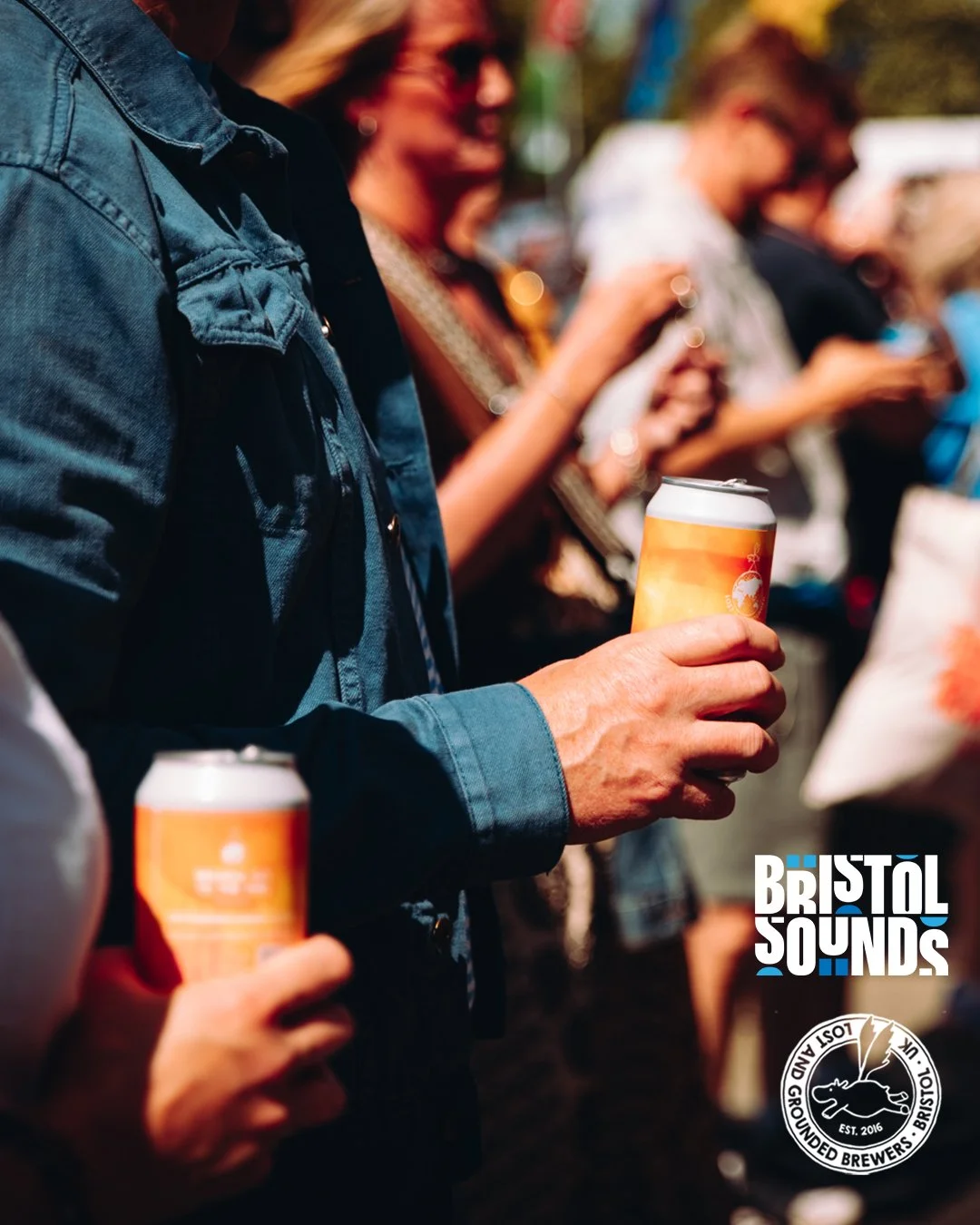 Sun, Sounds and Sipping with our official beer partner @lostandgroundedbrewers 🍻
⁠
These legendary local Bristol brewers will be BACK bringing their beers to Bristol Sounds this Summer, with their award winning pale ale &lsquo;Wanna Go Into The Sun&